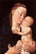 Dieric Bouts Virgin and Child oil